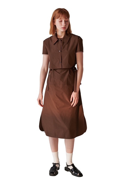02 dress set_brown